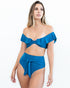 Dark Blue Magic High Waist Bikini